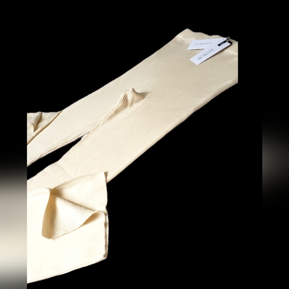 Dynamite Yarn Slim Pants Side Slit - Picture 3 of 6